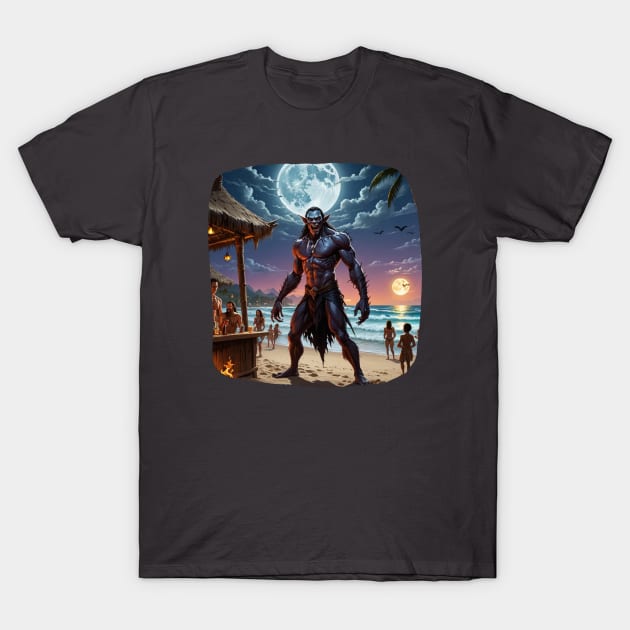 Bizarre Beach T-Shirt by Out of the Darkness Productions